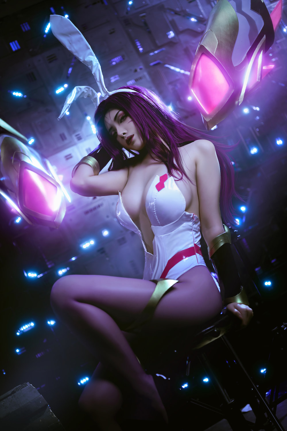 雯妹不讲道理LOL卡莎兔耳10p