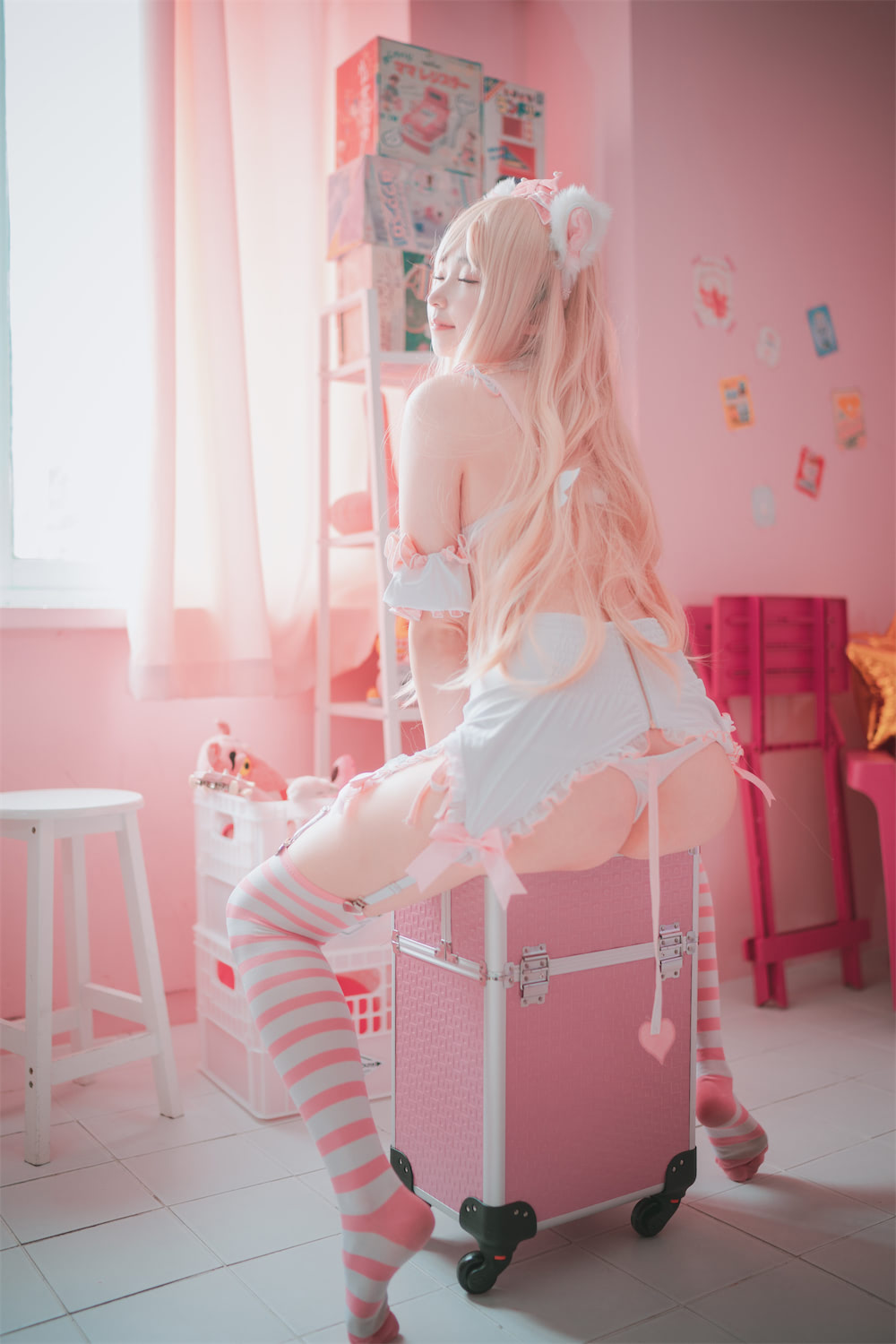 밤비bambi粉粉猫少女48p