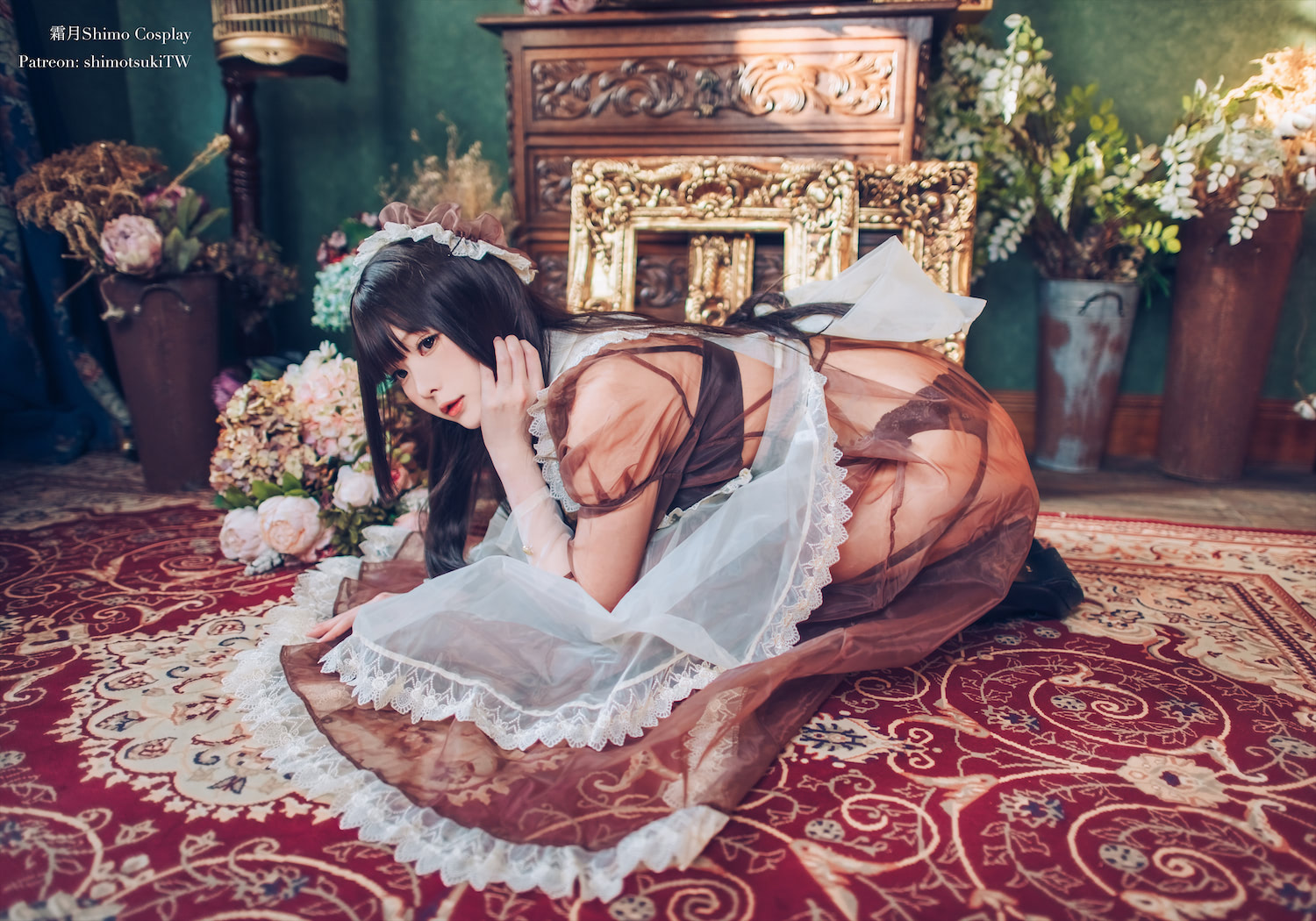 霜月shimo透明女仆15p