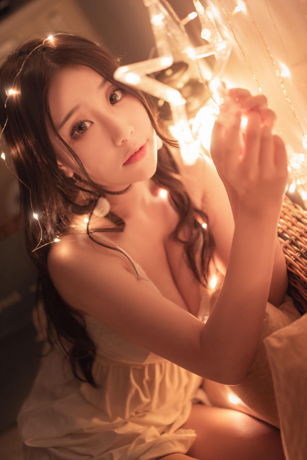 穆零Mu0朦胧白纱裙30p