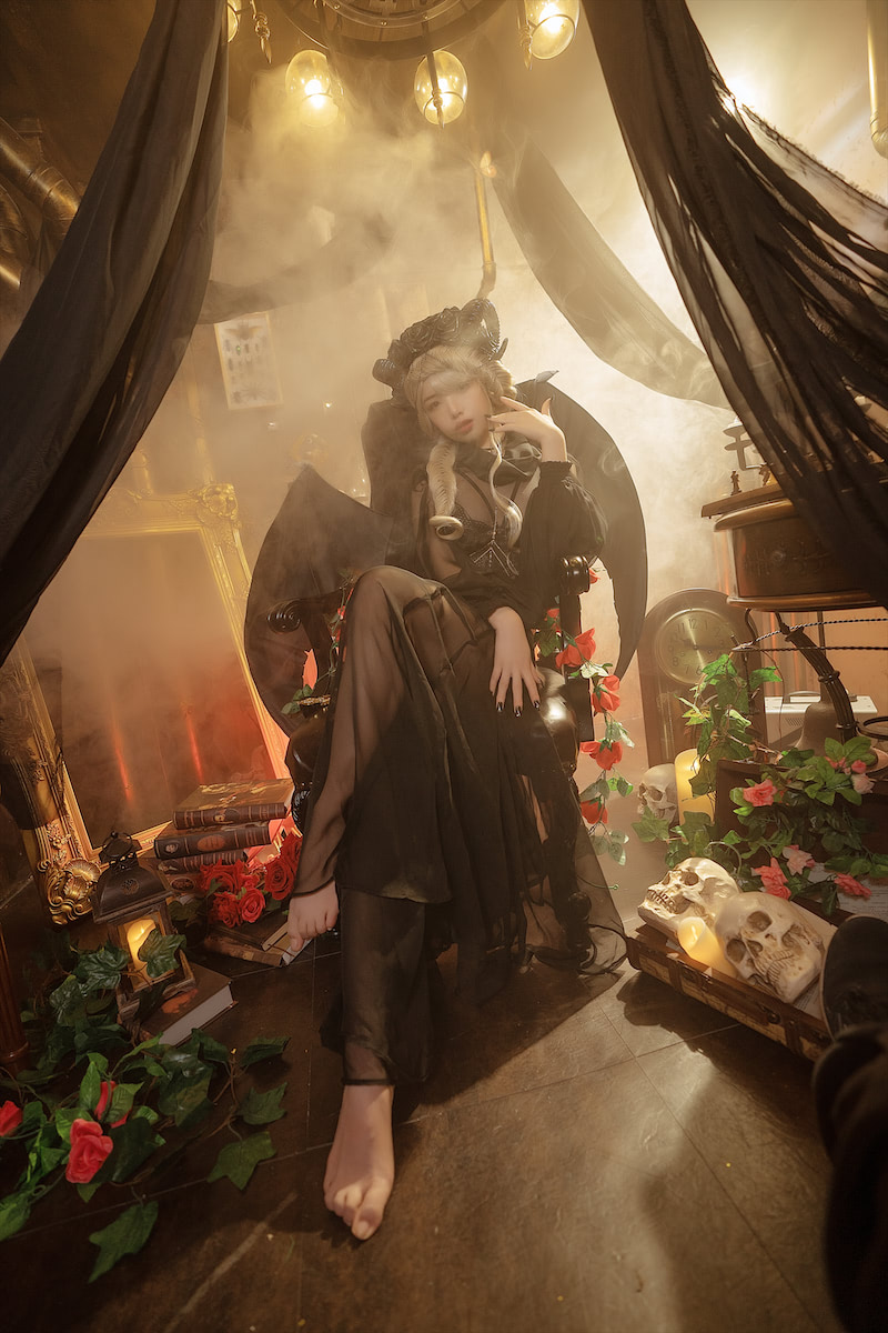 雯妹不讲道理 魅魔gothic devil16p