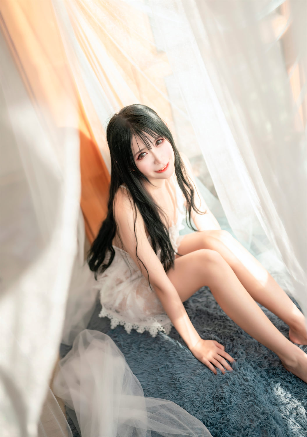 阮邑_Fairy白纱裙40p