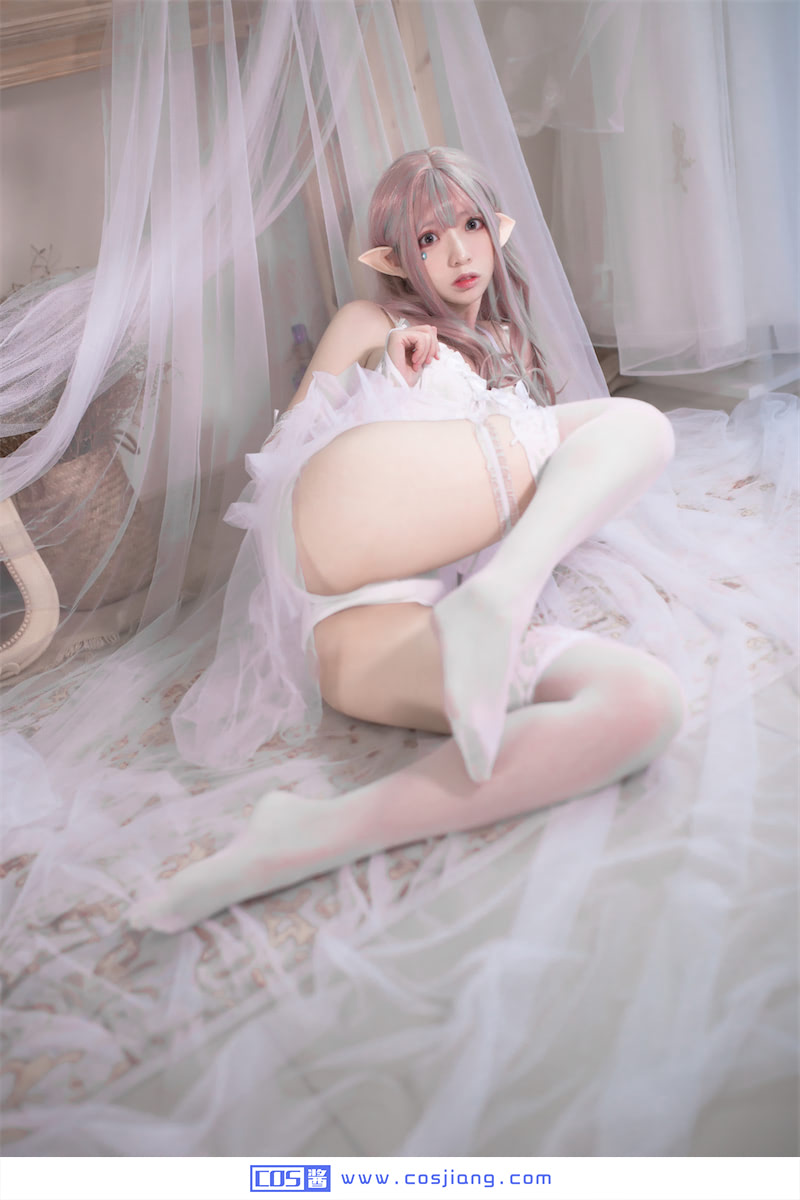 疯猫ss婚纱白精灵29p