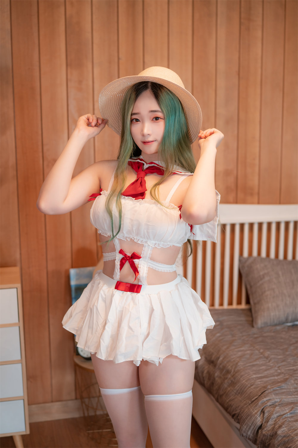 밤비Bambi红领巾水手服25p_4