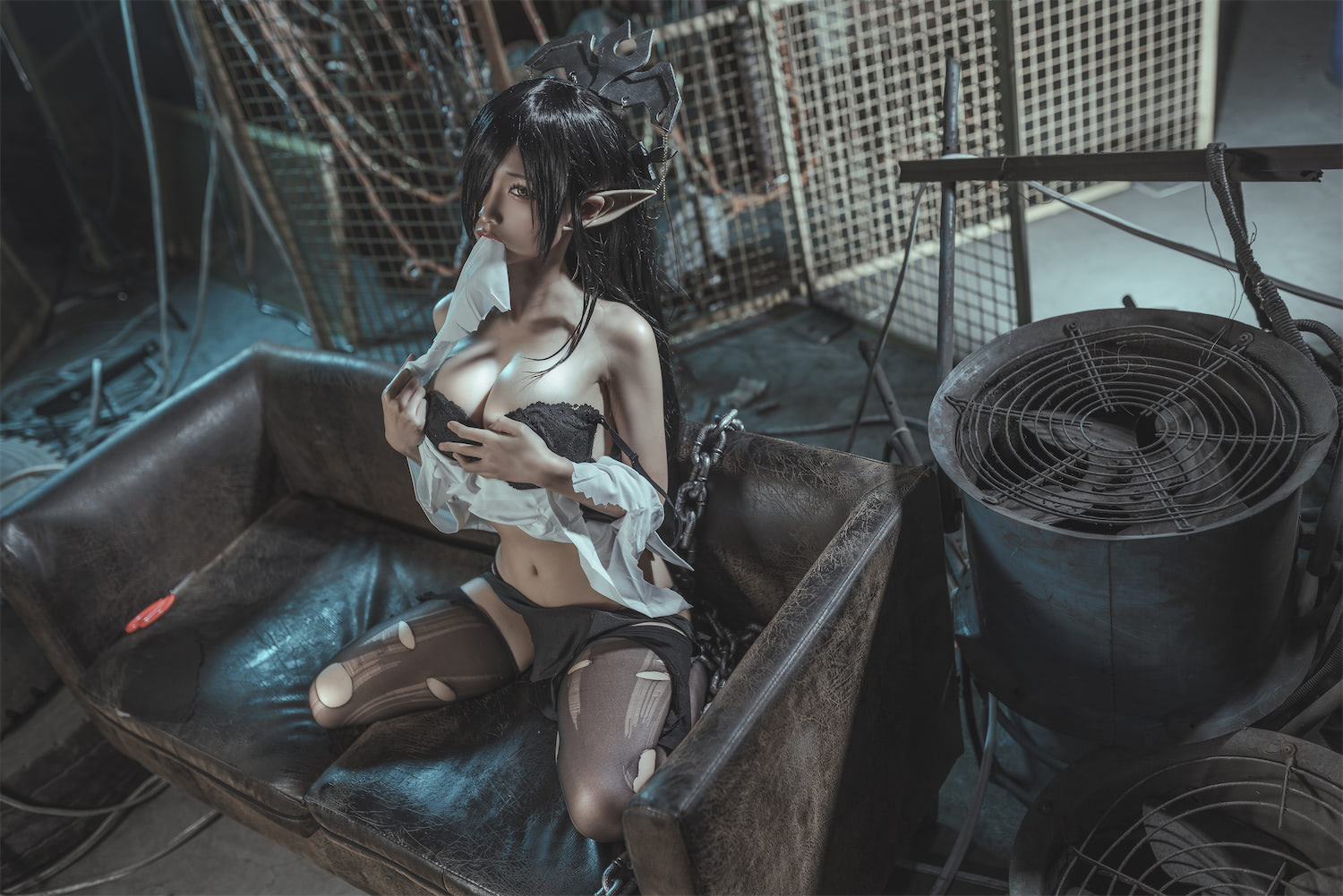 蠢沫沫黑兽女王127p