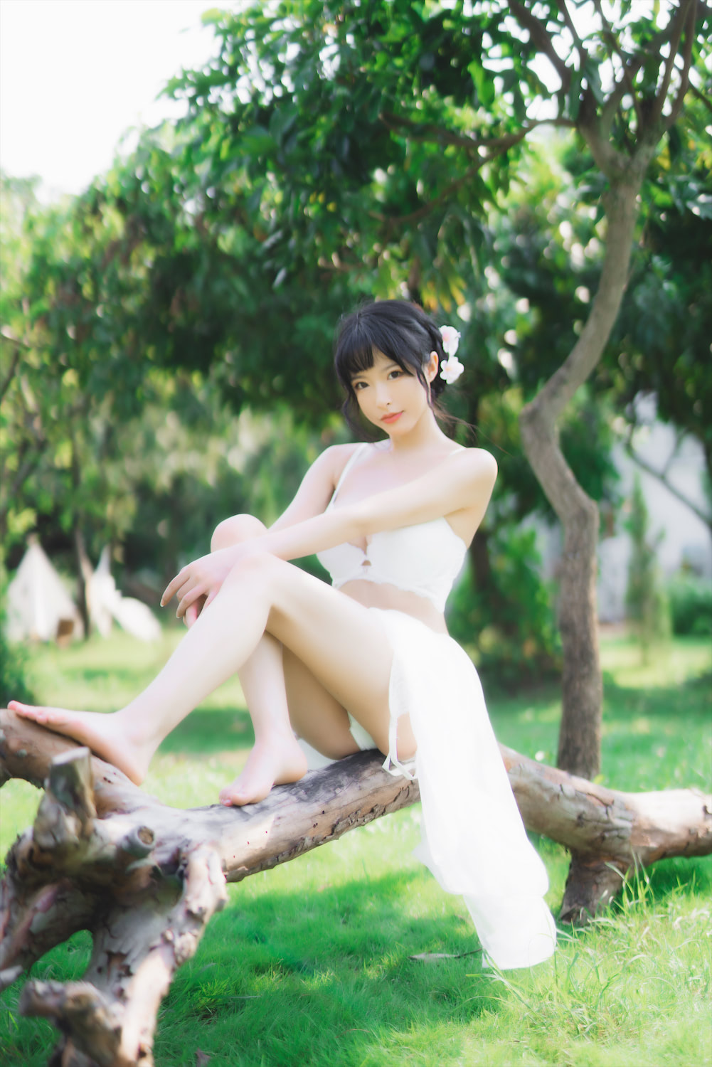 清水由乃蕾丝花园34p