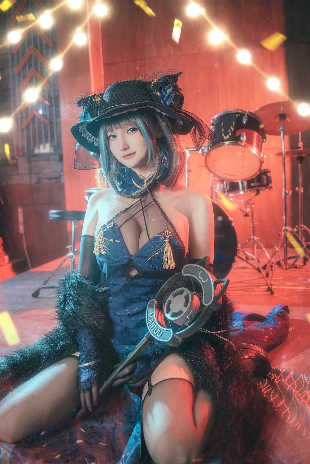 仙九Airi柴郡旗袍22p