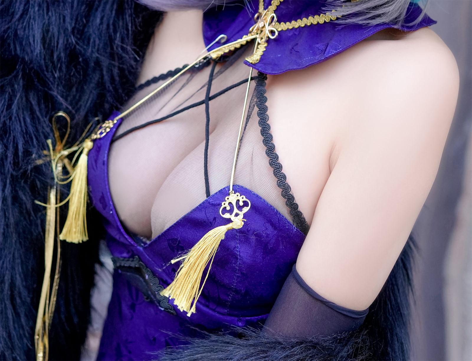 恩田直幸碧蓝航线柴郡旗袍33p