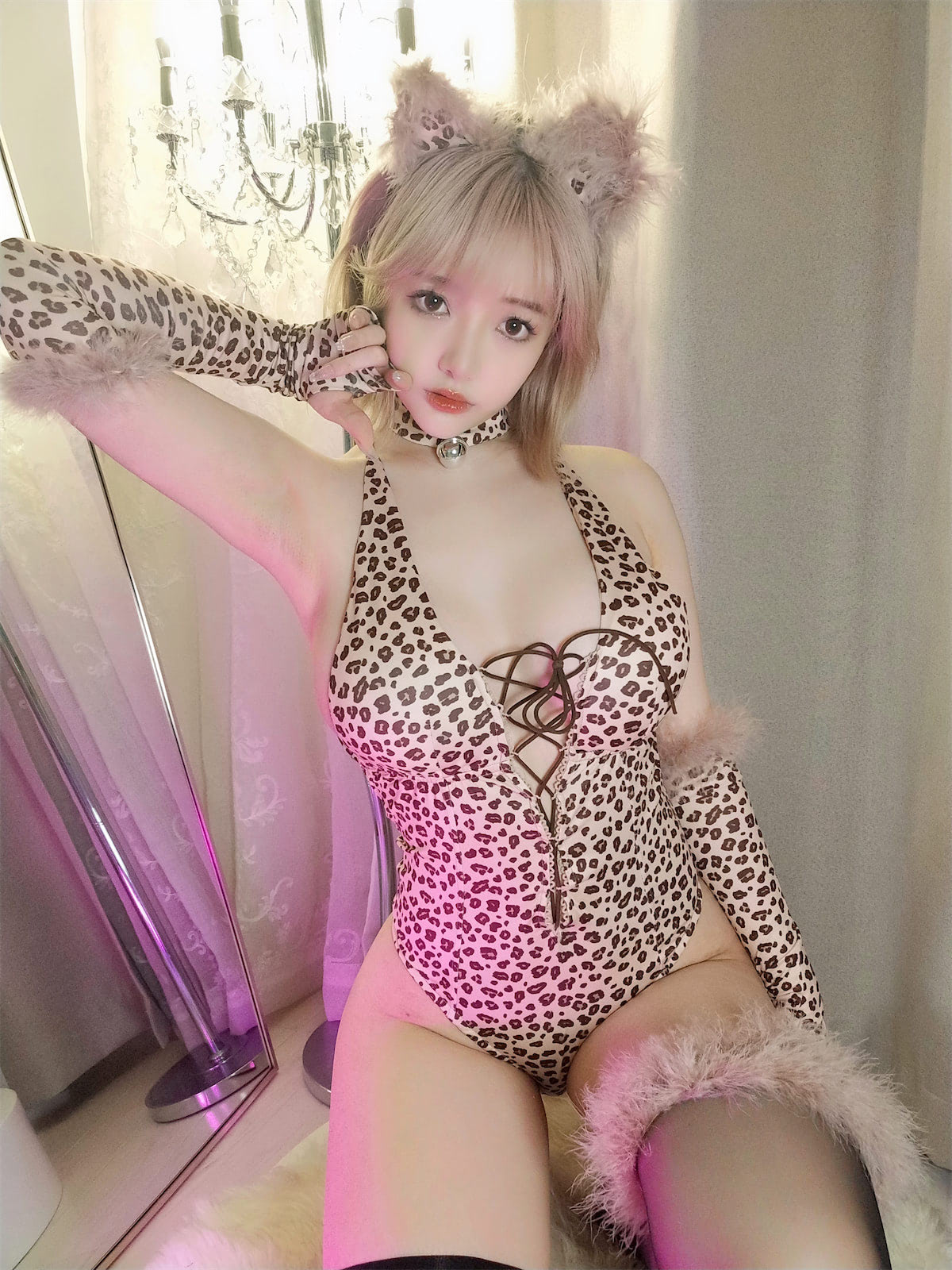 雯妹不讲道理小野豹自摄42p2v