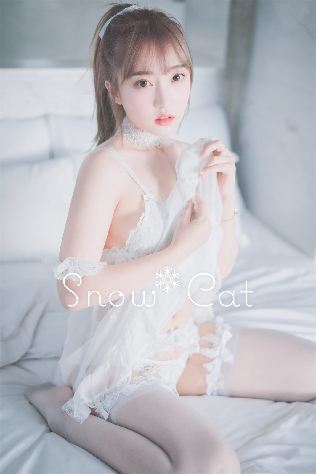 Hanari하나리雪白小猫35p