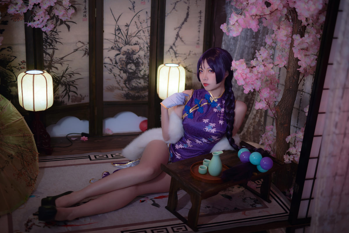 二佐Nisa源赖光fgo旗袍20p