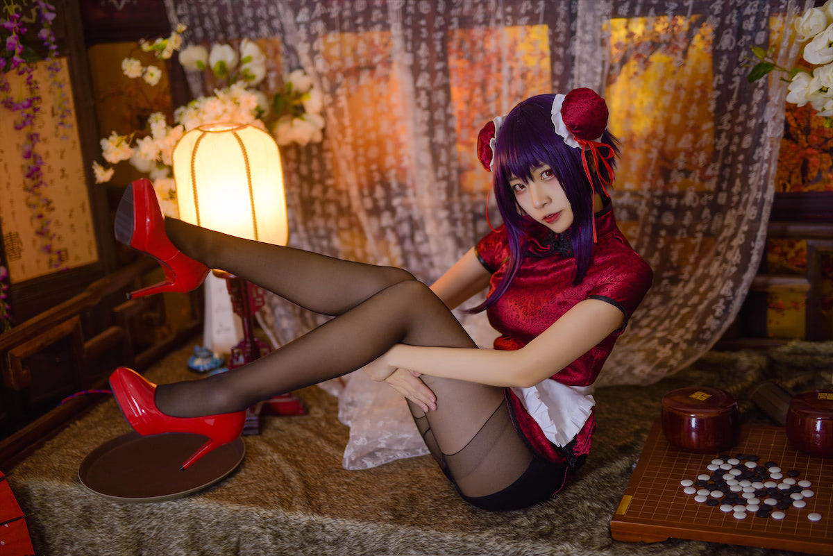 二佐Nisa霞之丘诗羽旗袍31p