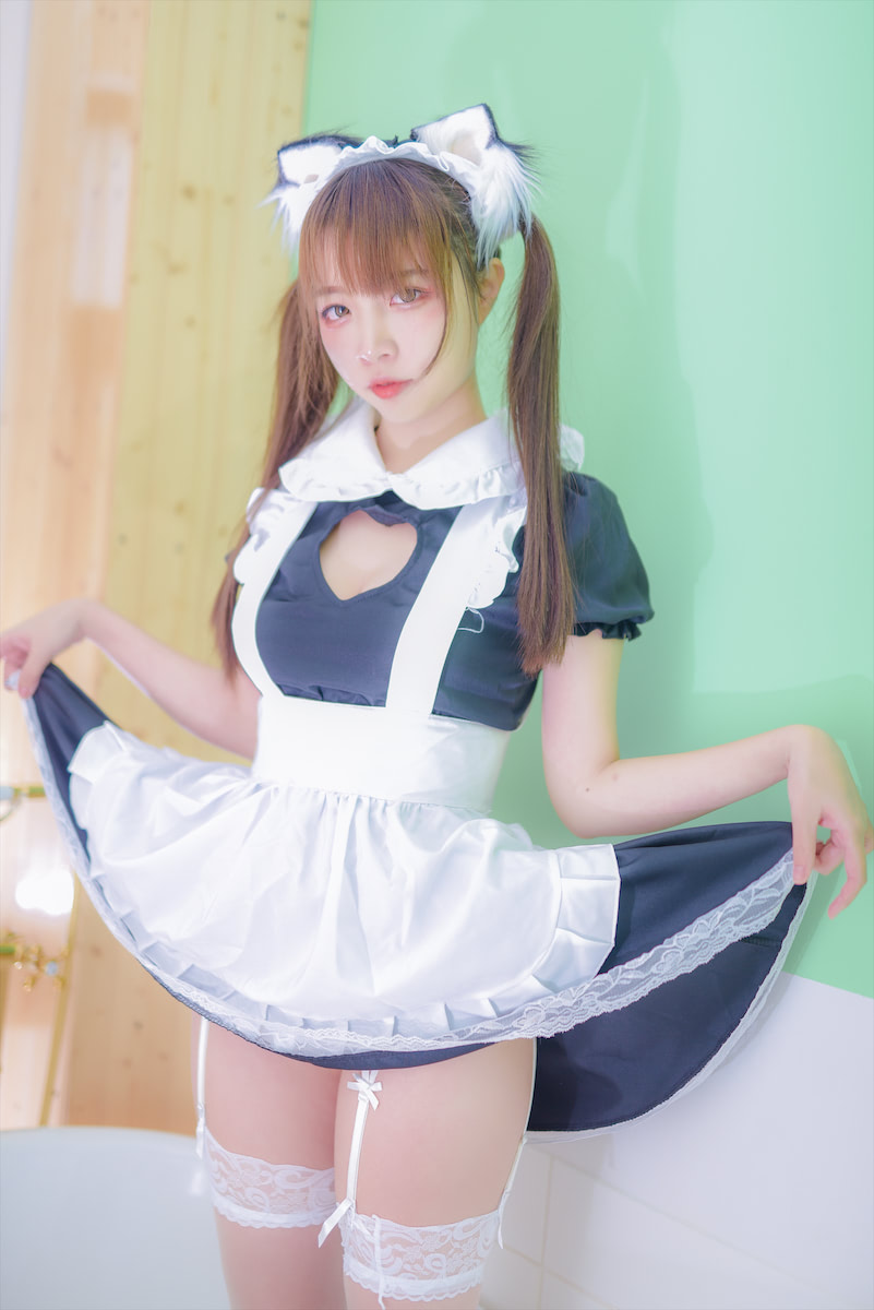 二佐Nisa卡哇伊猫耳女仆44p