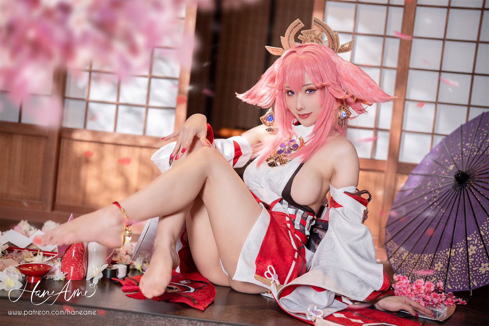 HaneAme原神八重神子33p