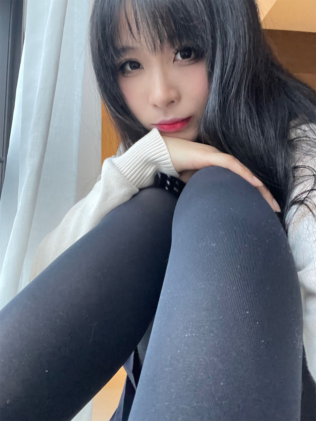 轩萧学姐JK厚裤袜44p