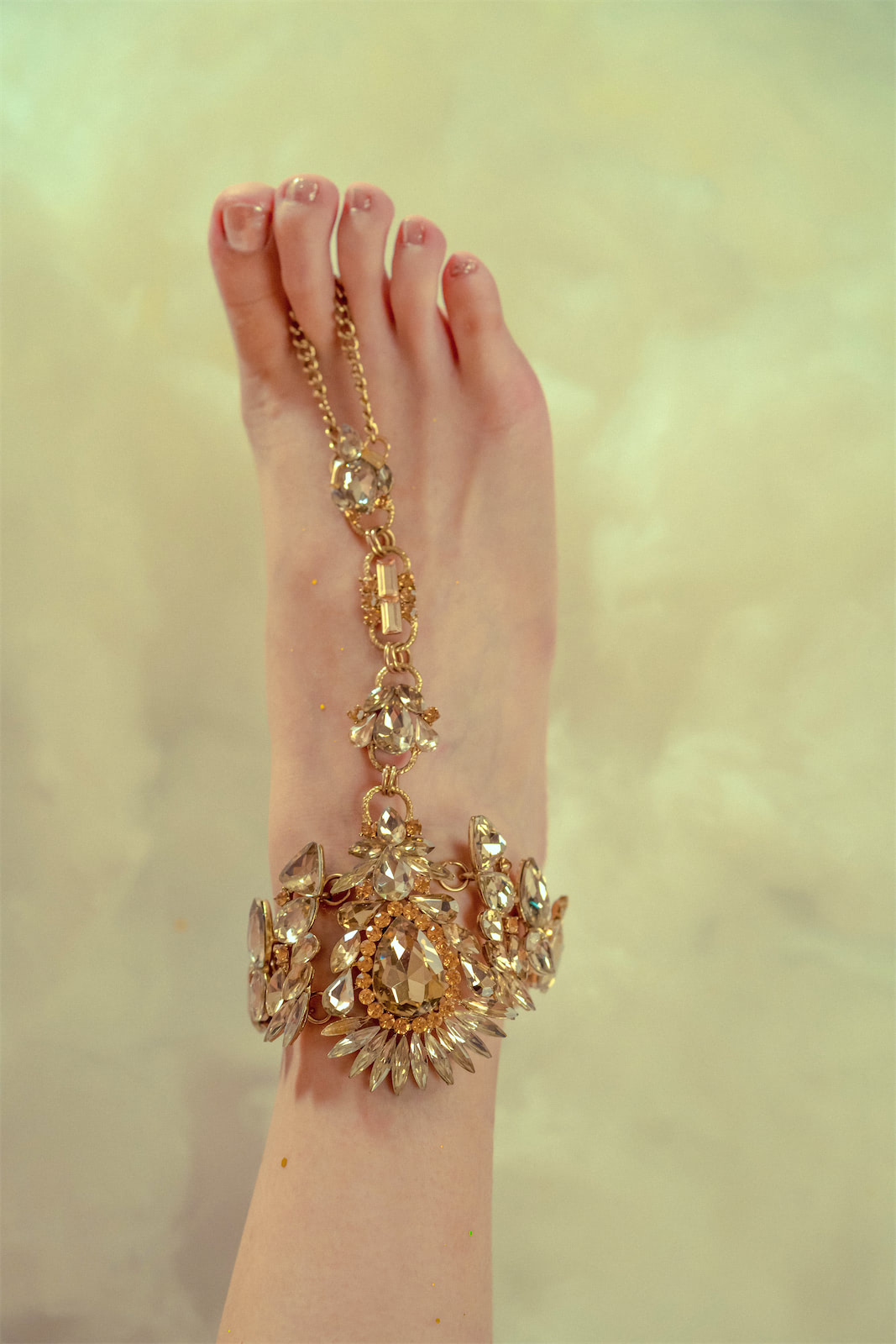 云溪溪奶桃桃Tourmaline黄水晶40p