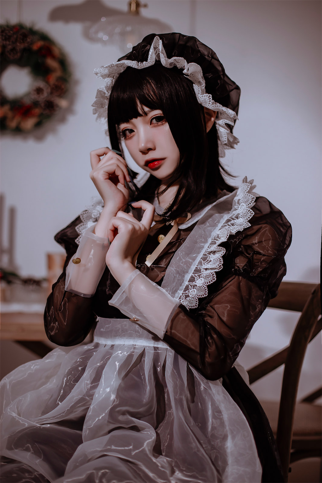 二佐Nisa私房透明女仆27p