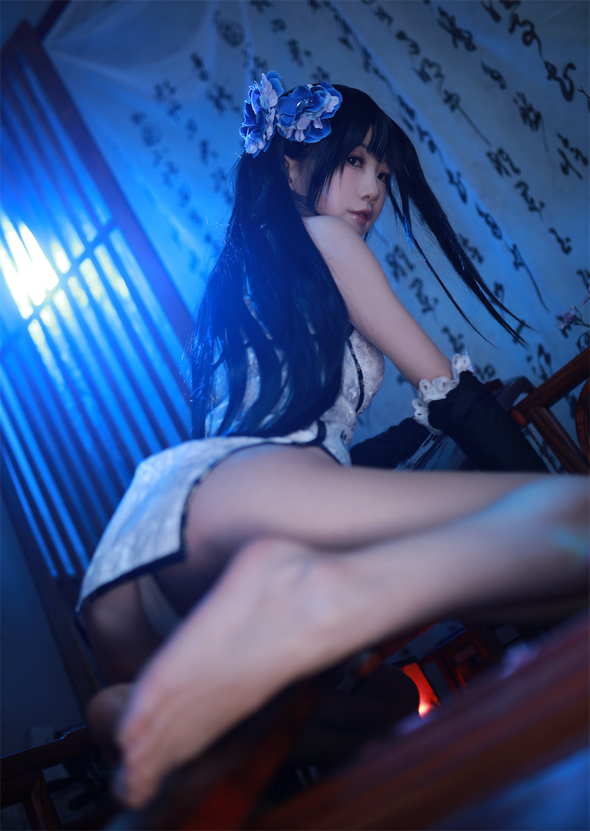 水淼aqua幻想金瓶梅旗袍72p