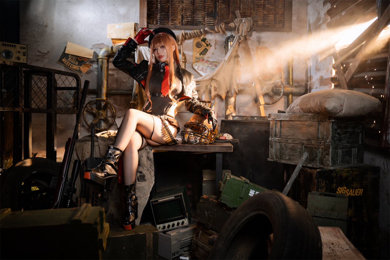 阿九从不咕咕胜利女神NIKKE拉毗74p13v