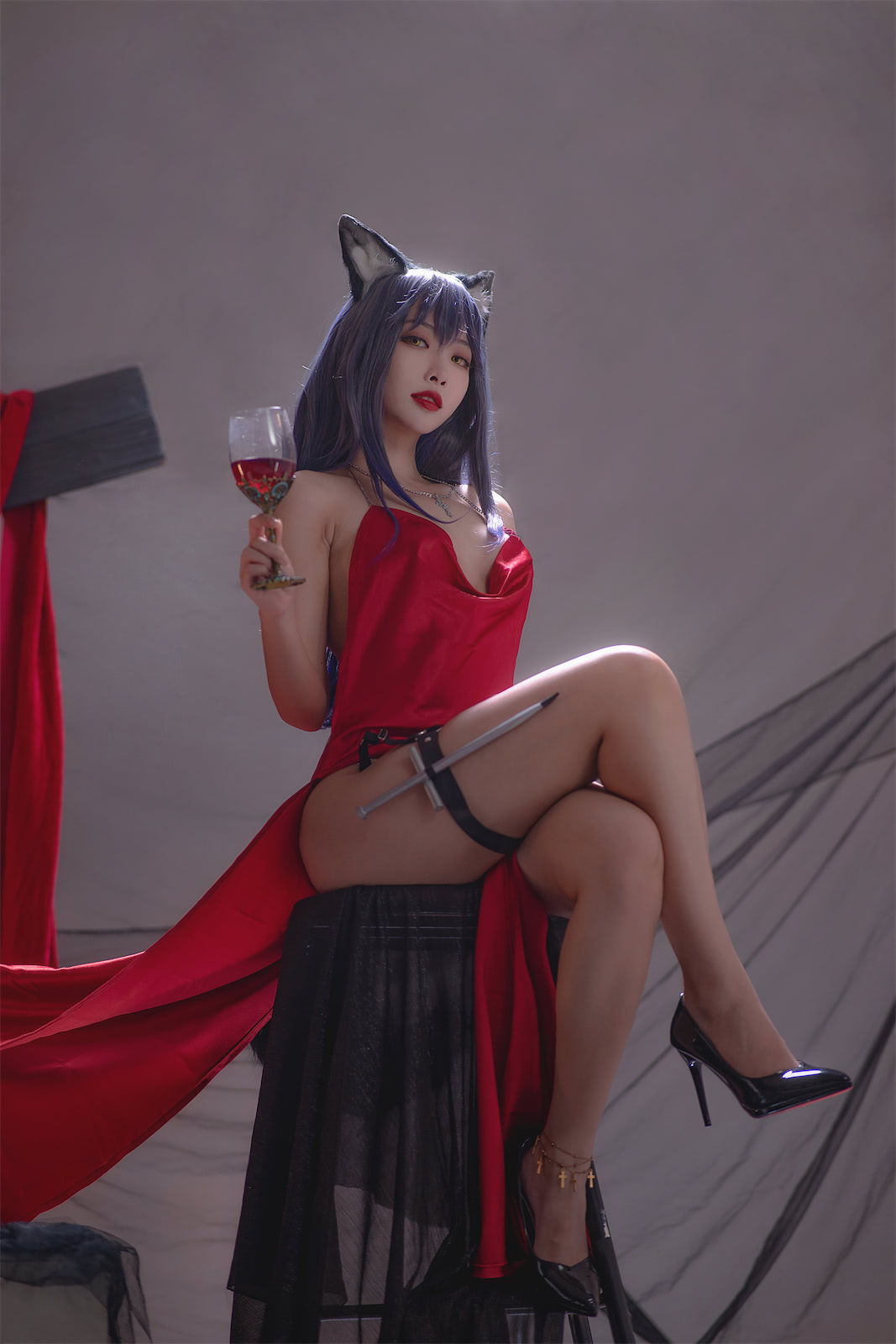 宮本桜 德克萨斯同人礼服23p