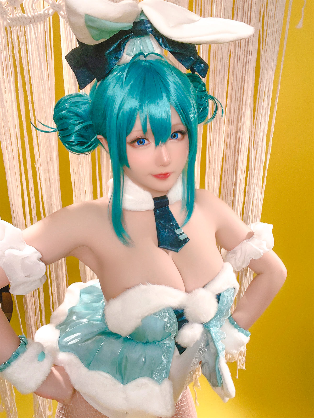 星之迟迟Miku白兔女郎77p1v