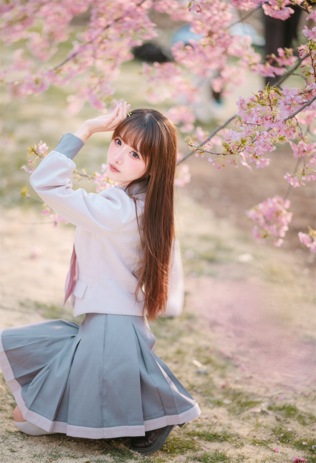 紫氯氯520无尽夏樱花梅花少女72p