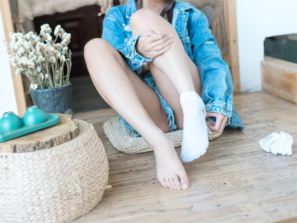 蠢沫沫牛仔猫耳40p