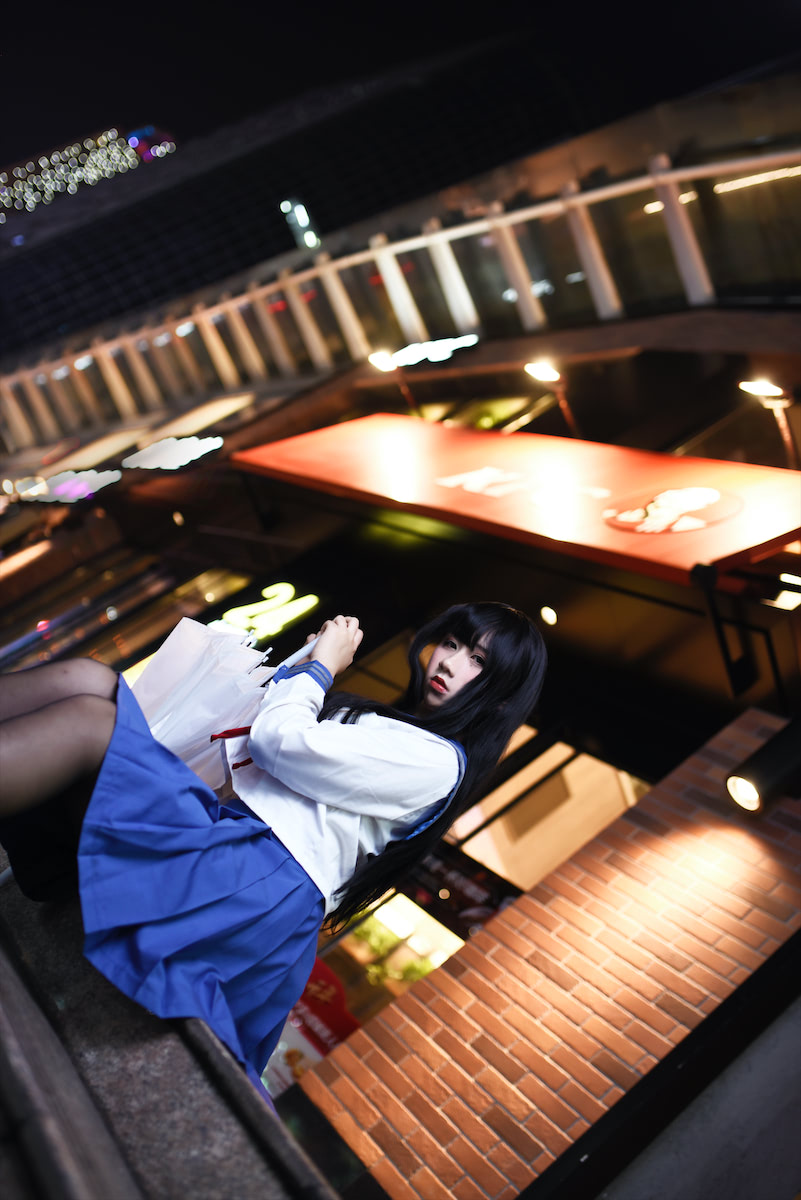 九曲jean商业街下雨JK17p