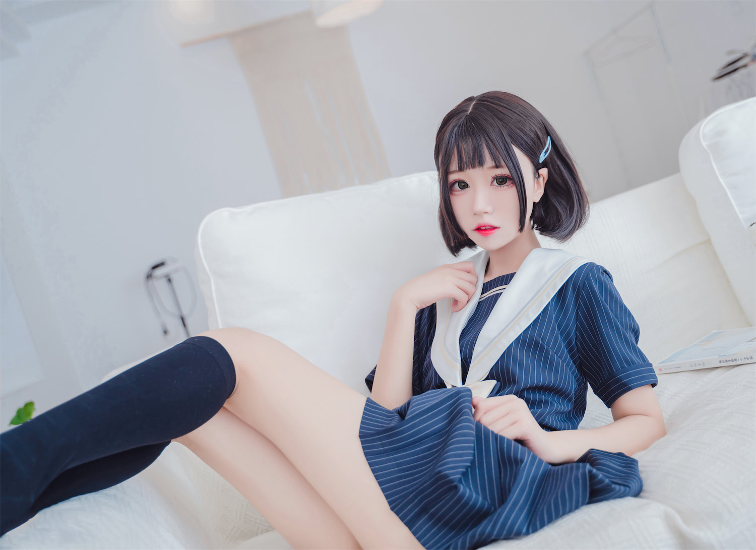 猫君君MaoJun海蓝水手服40p_3