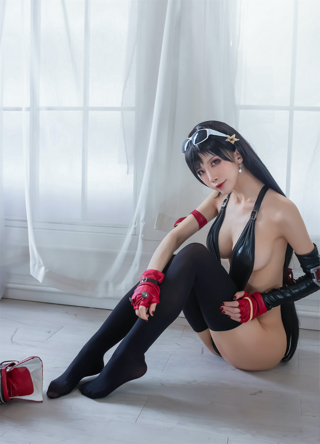 水淼aqua蒂法泳装25p