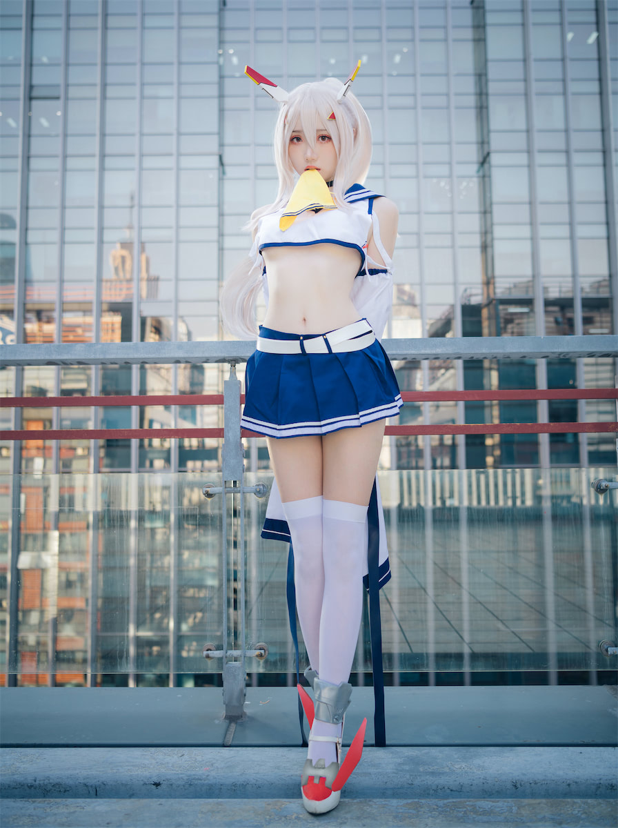 瓜希酱碧蓝航线绫波20p