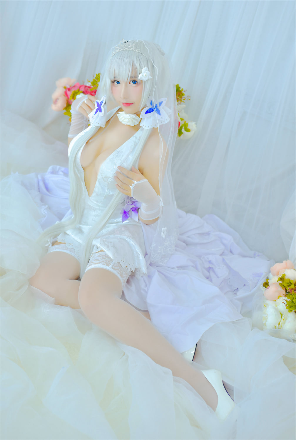 九曲Jean碧蓝航线光辉花嫁22p