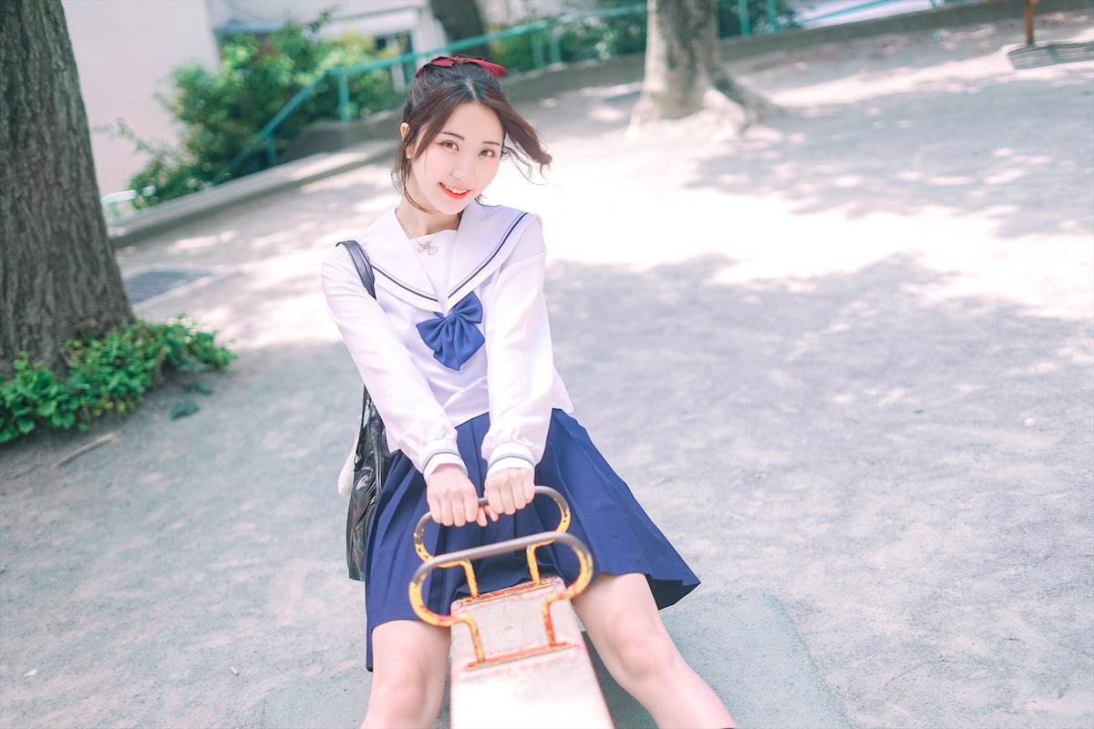 黑川日本旅拍夏日制服31p