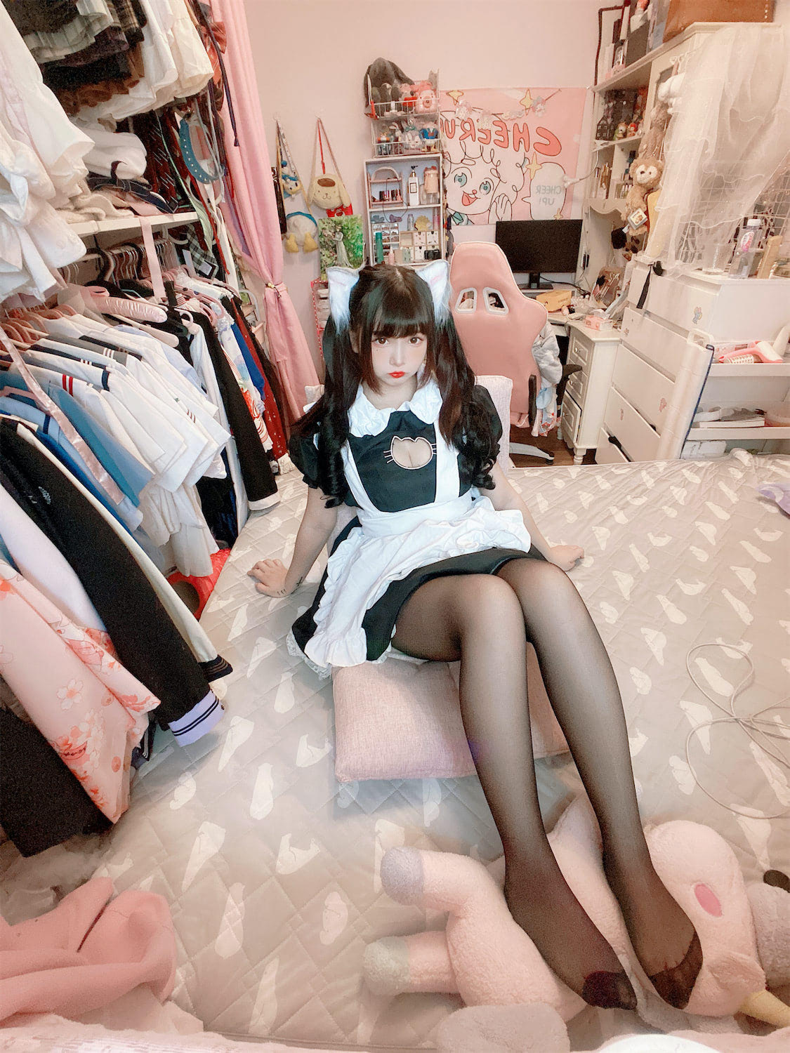 古川kagura女仆喵50p1v