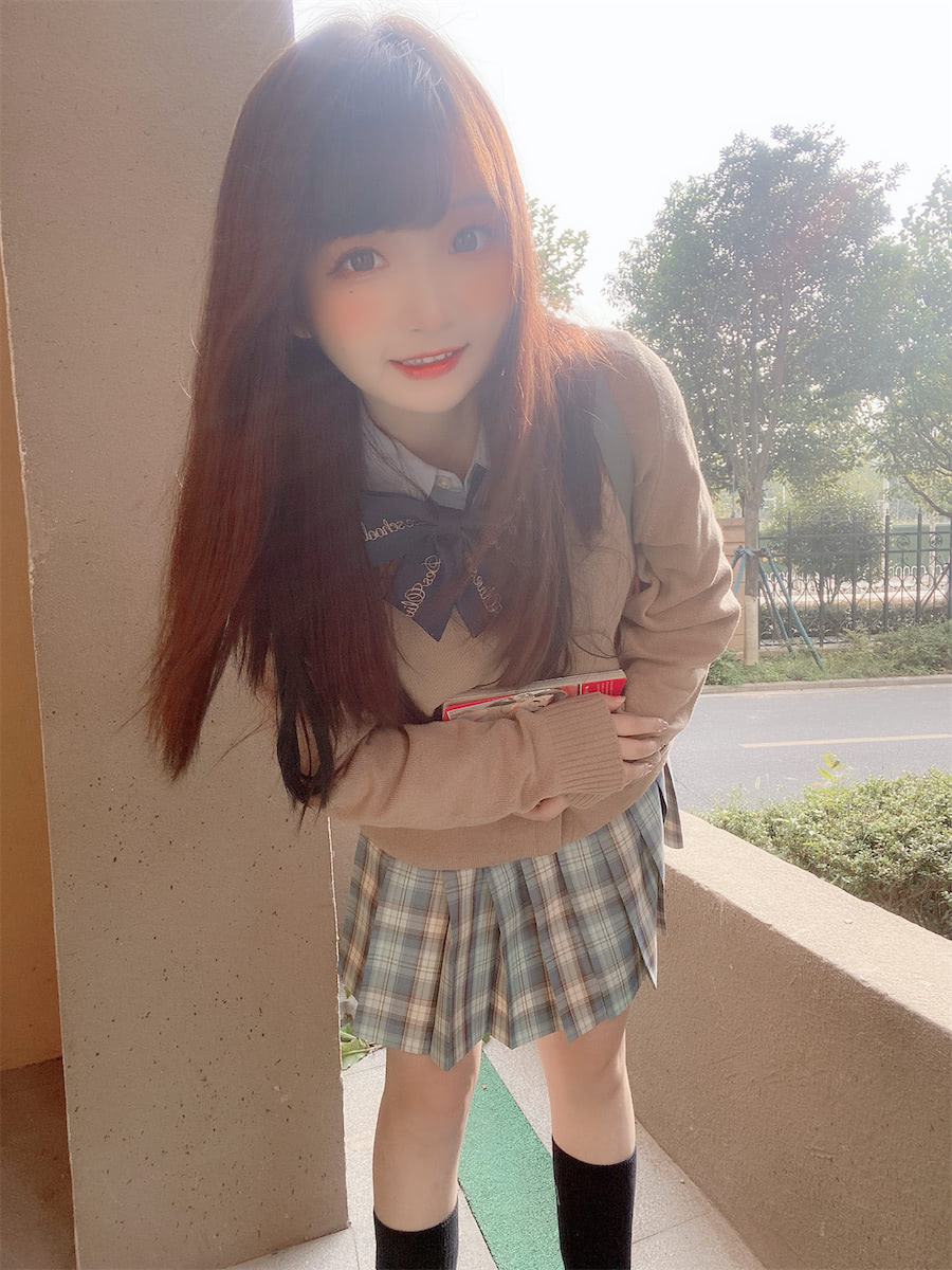 古川kagura韩系高中生jk48p