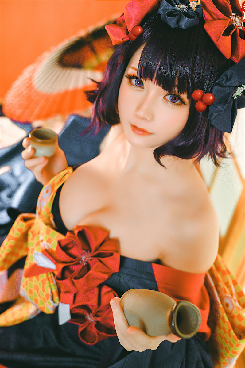 星之迟迟暑假cos自拍72p