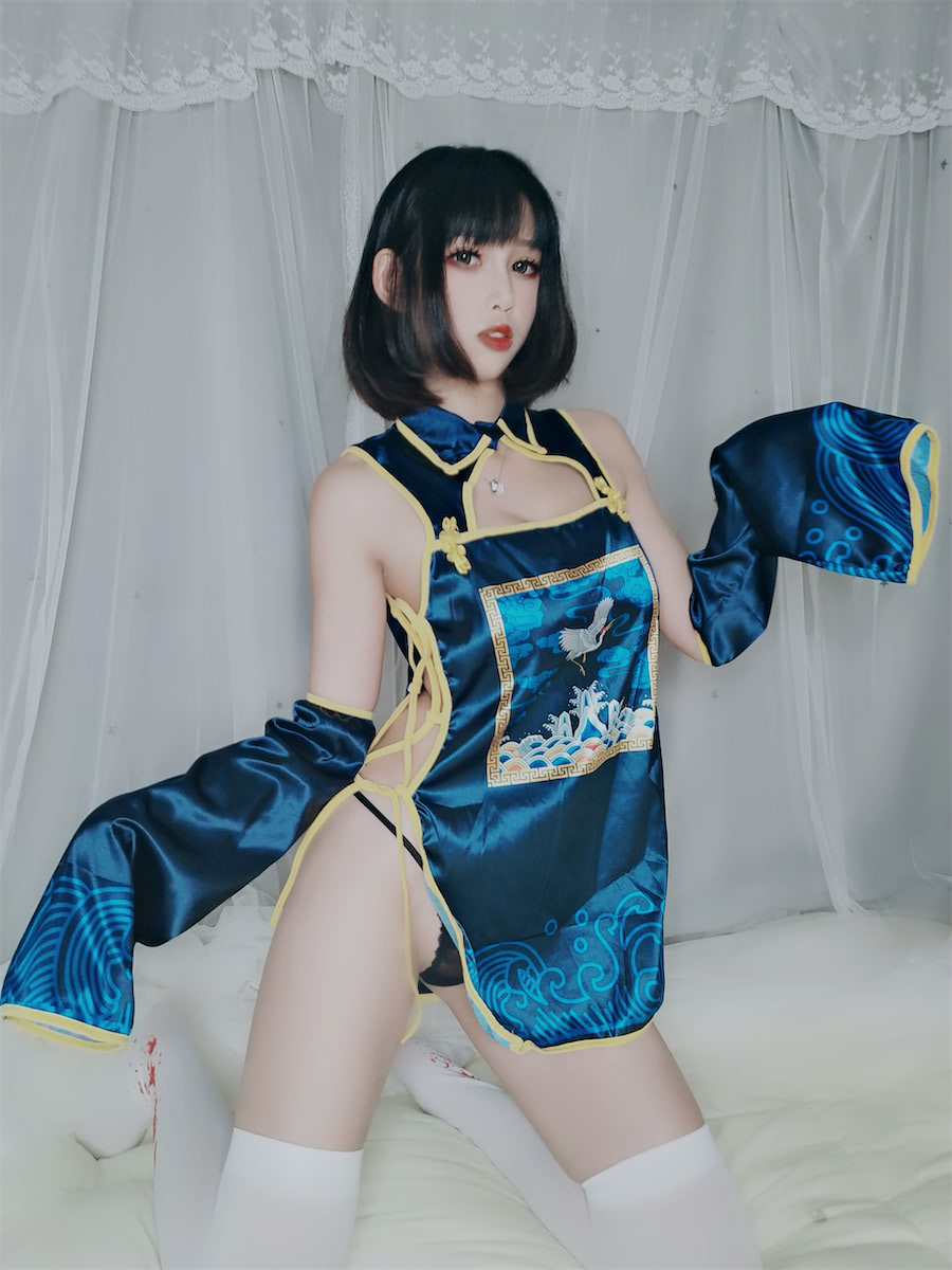 w黑米粥w僵尸旗袍34p1v