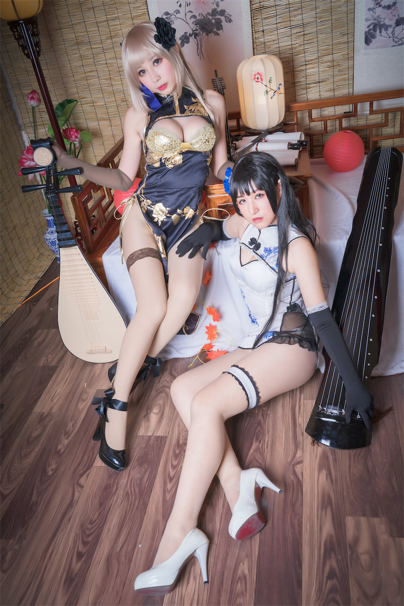 w黑米粥w幻想金瓶梅金莲旗袍19p