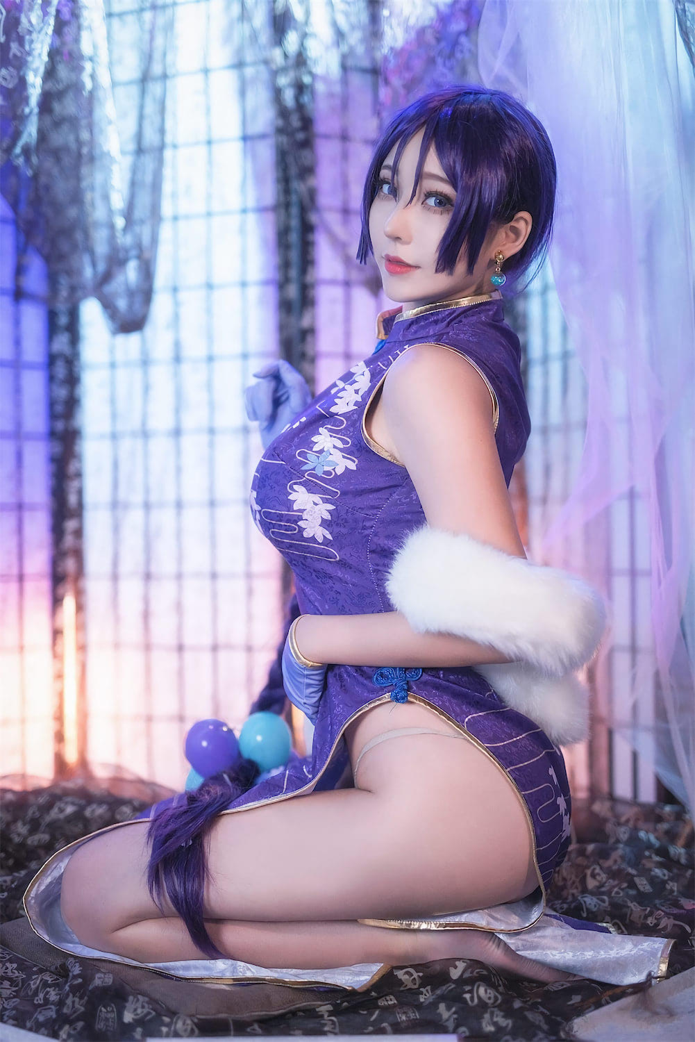 菌烨tako源赖光旗袍18p