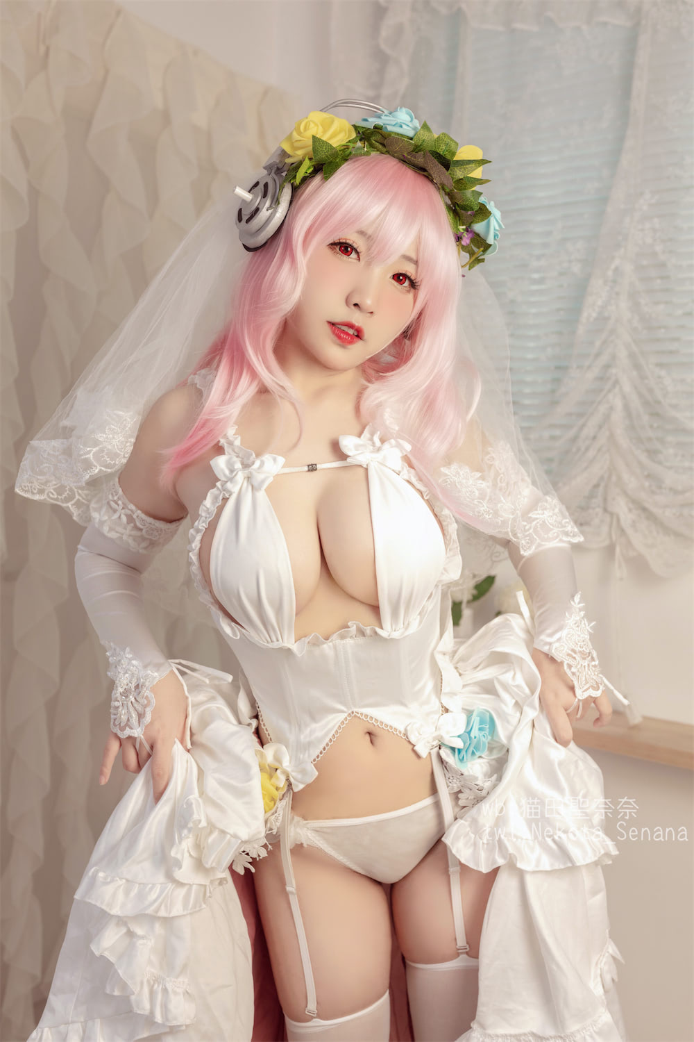 猫田圣奈奈索尼子花嫁35p