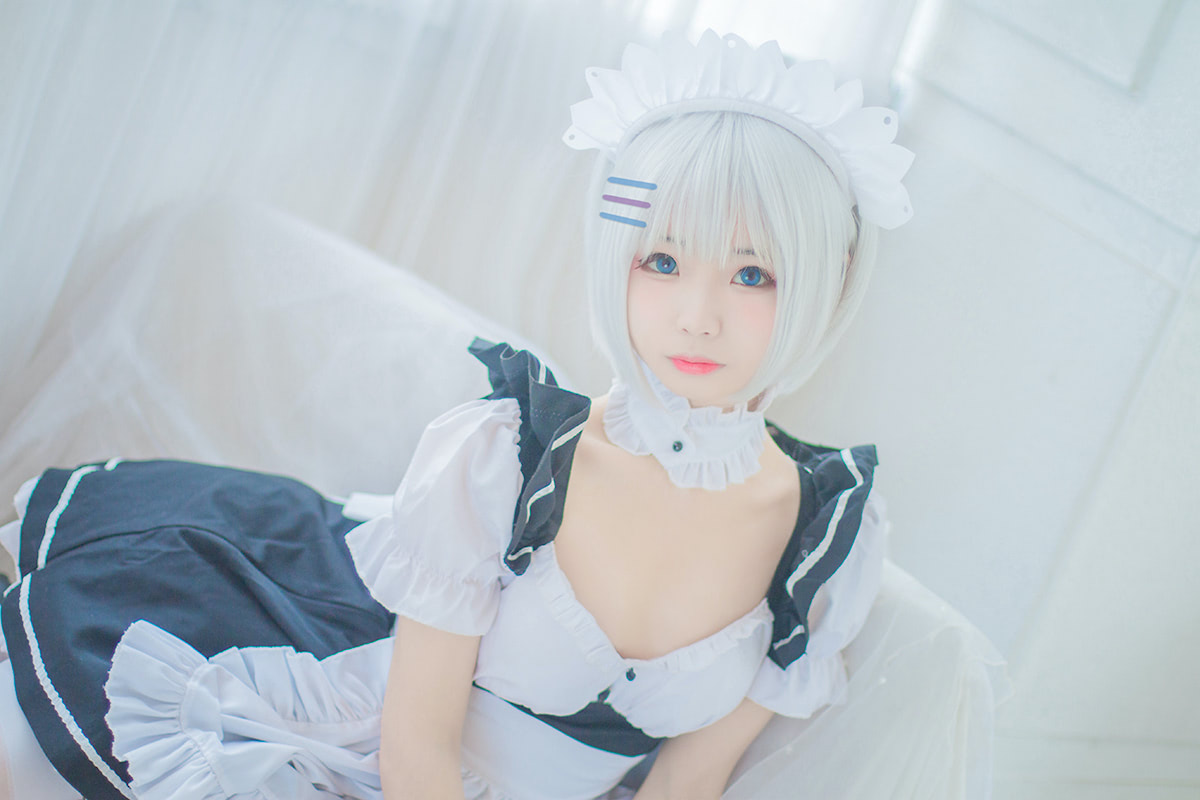 十万珍吱伏特蓝白女仆14p